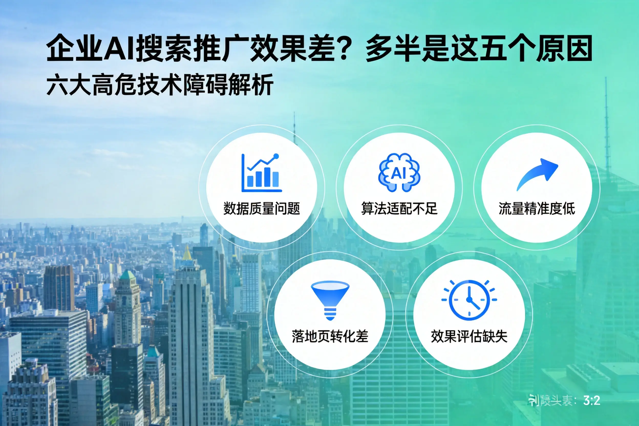 集贤企业AI搜索推广效果差？多半是这五个原因